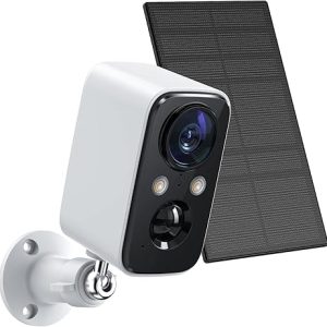 Solar Panel Security Cameras Wireless Outdoor